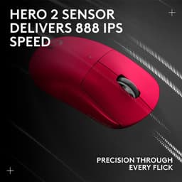 Logitech G Pro X Superlight 2 - Draadloze Gaming Muis - Lightspeed - Magenta — thumbnail 22