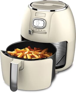Westinghouse Retro Airfryer - 1500W - Heteluchtfriteuse - 4L - PFAS-Vrij - tot 200 Graden - Tot 4 personen - Wit — thumbnail 1