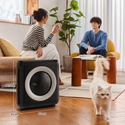 Coway ap-1512hh MIGHTY Luchtreiniger - Air Purifier - 421 m³/u - Wasbaar pre-filter + HEPA filter + geurfilter - Tegen stof, pollen, allergenen en huisdieren - Fluisterstil met slaapstand - Wirecutter Top Pick - Zwart — thumbnail 7