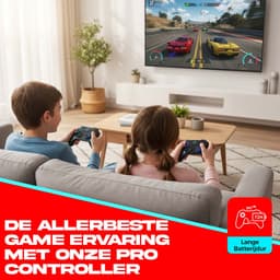 Smartify Switch 2 Pro Controller - Geschikt Voor De Nintendo Switch 2 & Nintendo Switch - Hall Effect Joysticks - Macro Knoppen - RGB verlichting — thumbnail 3