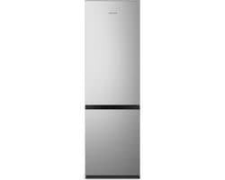 Heinner HC-HS269SE++ Koel-vriescombinatie 269 L – Mechanische Bediening – LED-verlichting – Omkeerbare Deur – Zilver – 5 Jaar Garantie