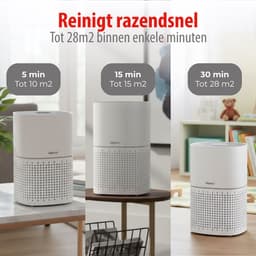 alpina Luchtreiniger met Ionisator - Air Purifier met HEPA Filter H11 - CADR: 240 m³/h - Air Cleaner voor Ruimtes tot 28 m² — thumbnail 6