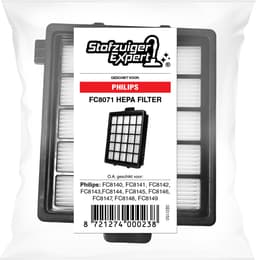 FC8071 HEPA filter geschikt voor Philips FC8040 Series- 1x Hepa + 1x Wasbaar Stofzuigerfilter - Philips EasyLife Series - — thumbnail 4