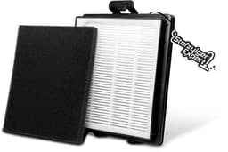 FC8071 HEPA filter geschikt voor Philips FC8040 Series- 1x Hepa + 1x Wasbaar Stofzuigerfilter - Philips EasyLife Series - — thumbnail 2