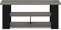 TV Meubel tot 50 Inch in Frans Eiken Grijs en Zwart - Compact en Modern — thumbnail 6
