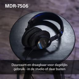 Sony MDR-7506 - Studio koptelefoon met gesloten achterkant - Zwart — thumbnail 10