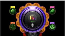 Dyson V15 Detect Fluffy - Steelstofzuiger - Nikkel/Blauw - 230 Air Watts - Zachte vloerborstel — thumbnail 17
