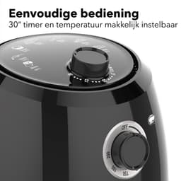 Daewoo DHFRYER Airfryer - Heteluchtfriteuse - 1000 Watt - Compact - 2.4 Liter - Timer — thumbnail 2