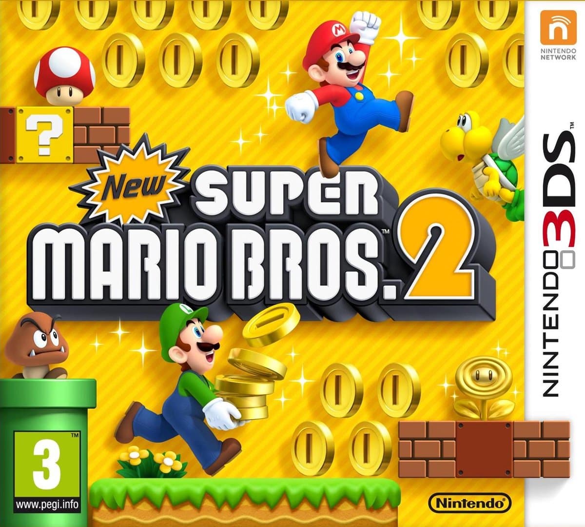 New Super Mario Bros 2 - 2DS + 3DS — afbeelding 1