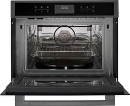 ETNA CM644Ti - Inbouw combimagnetron - 44L - Black Titanium - Turbo hetelucht - 900W Magnetron - Touch Control - Grill - Glazen bakplaat — thumbnail 3