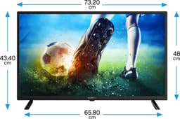 Bluetech - 32 inch - HD Led - 1366x768 HD - DVB-T2 Tuner - 2 x HDMI ARC - 2 x USB - VGA - VESA 200x100 — thumbnail 5