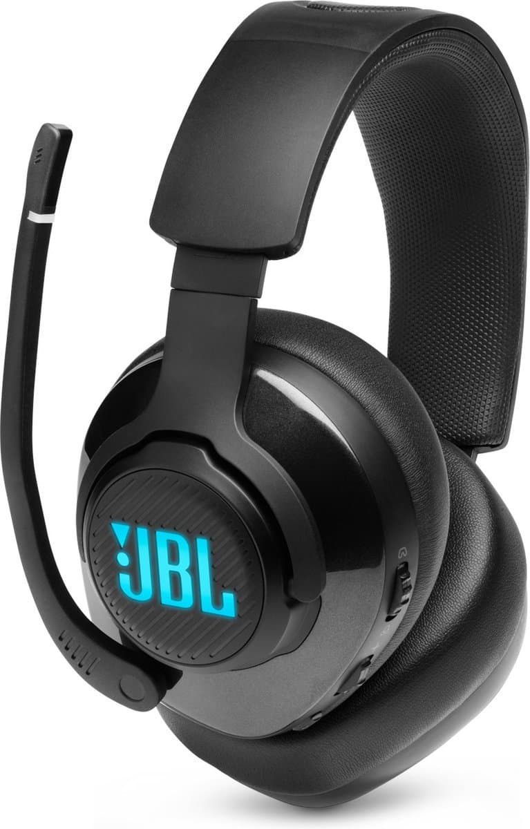 JBL Quantum 400 - USB Gaming Headset - Over-ear met Afneembare Microfoon - JBL Quantum Surround via Quantum Engine - RGB Verlichting - PC & PlayStation - Zwart — afbeelding 1