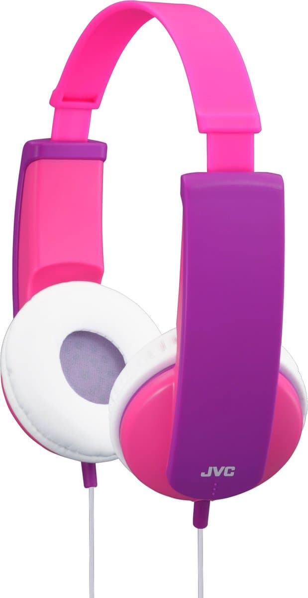 JVC HA-KD5 - On-ear kids koptelefoon - Roze/Paars — afbeelding 1