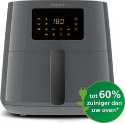 Philips Airfryer Essential 5000 Series - HD9280/60 - 6,2 liter(XL) - Heteluchtfriteuse - Digitaal display - Quickclean — thumbnail 3