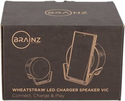 BRAINZ LED Charger Speaker Vic Wheatstraw Zwart — thumbnail 3