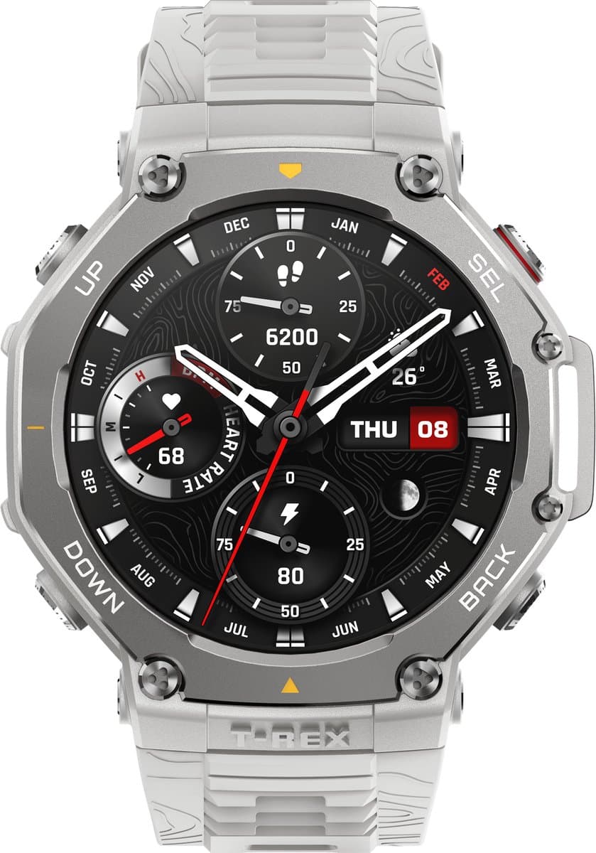 Amazfit T-Rex 3 - Smartwatch - 48 mm - Haze Gray — afbeelding 1