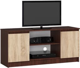 AKORD Furniture Factory OP0LRTVVENSON005, Wengé, 2 schappen, Mat, 2 deur(en), 400 mm, 1200 mm — thumbnail 1