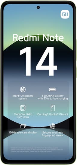 Smartphone-Redmi Note 14-8GB+256GB-Groen — thumbnail 2
