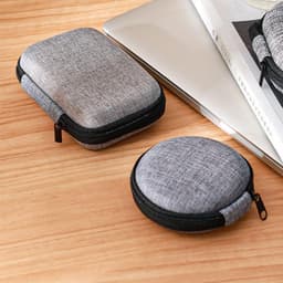2 Pcs External Hard Drive Enclosure Hard Shell Cover for Extreme Travel Bag - Protective Cover for External Hard Drive Transport Cable Bag — thumbnail 2