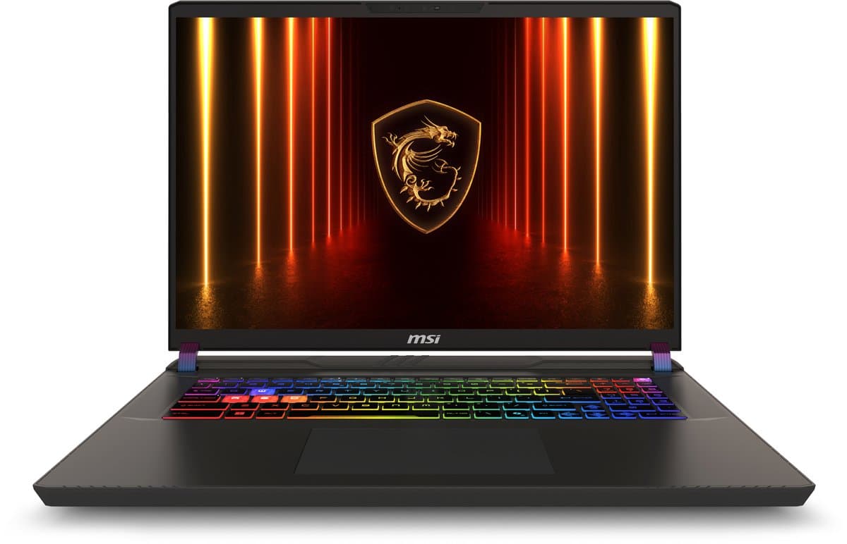 MSI Vector 17 HX AI A2XWJG-057BE - Gaming Laptop - Core Ultra 9 - RTX 5090 - 32GB/2000GB - 240 Hz - 17 inch - azerty — afbeelding 1