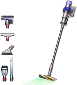 Dyson V15 Detect Fluffy - Steelstofzuiger - Nikkel/Blauw - 230 Air Watts - Zachte vloerborstel — thumbnail 11