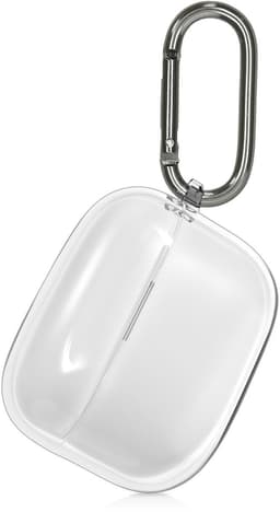 kwmobile Earphones Case for Sony LinkBuds S Case - Clear TPU Silicone Earbuds Cover - Transparent — thumbnail 8