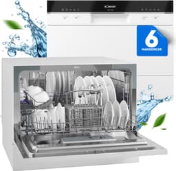 Bomann TSG 7405- mini vaatwasser - wit — thumbnail 3