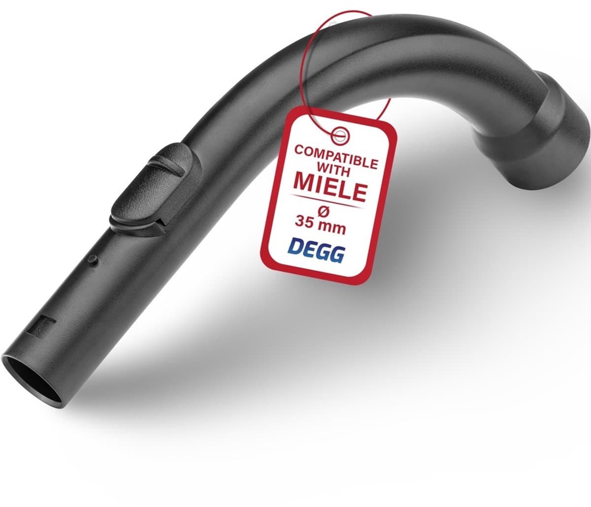 DEGG® - Pistoolgreep / Handgreep - Geschikt voor Miele - 35mm - Stofzuiger Onderdelen - Geschikt voor Miele Kliksysteem - Premium Kwaliteit — afbeelding 1