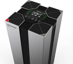 AirExchange® 750-T Antraciet Luchtreiniger | HEPA H14 filter, Carbon, ionisator, UV-C lamp | Beschermt met >99.995% tegen virussen, bacteriën, aerosolen, schimmels, pollen, fijnstof en geuren | Effectieve reiniging tot 750m³/uur | Geschikt tot 120m². — thumbnail 4