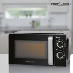 ProfiCook MWG 1208 - Magnetron met Grill  - 17L - zwart — thumbnail 3