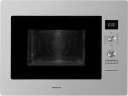 Inventum IMC6132F - Inbouw combi-oven - Hetelucht - Magnetron - Grill - 32 liter - 45 cm hoog - Tot 220 graden - RVS/Zwart — thumbnail 1