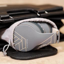 PowerLocus P6 draadloze Over-Ear Koptelefoon Inklapbaar - Bluetooth Hoofdtelefoon - Met microfoon - Asfalt Grijs — thumbnail 9