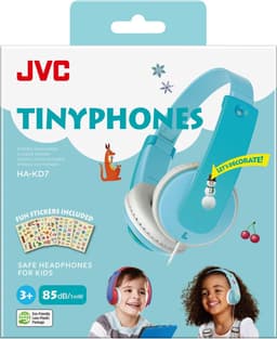 JVC HA-KD7 - On-ear kids koptelefoon - Blauw — thumbnail 5
