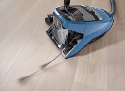 Miele Blizzard CX1 Parquet PowerLine - Stofzuiger zonder zak - Techblauw — thumbnail 4