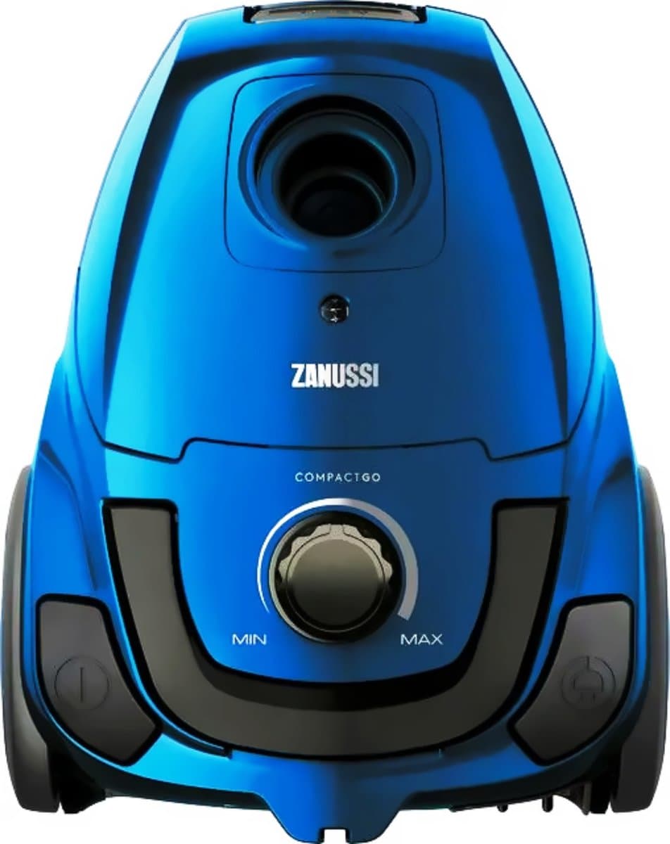 Zanussi ZANCG22CB CompactGo stofzuiger met zak - Blauw - met hygiënefilter — afbeelding 1