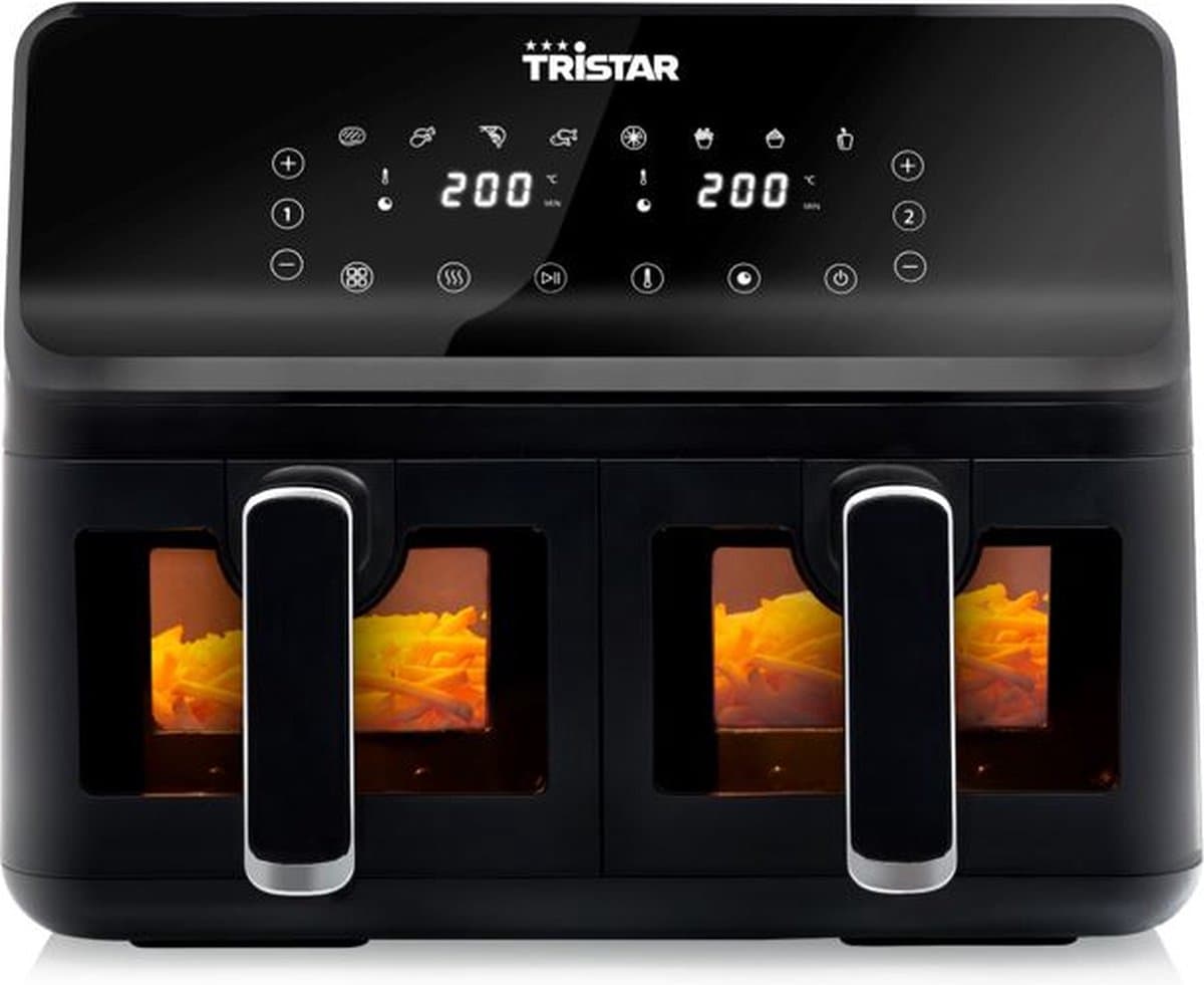 Tristar FR-9037 - Airfryer XXL - 6,2L - Met kijkvenster - 10 Bakprogramma's - PFAS-vrij — afbeelding 1