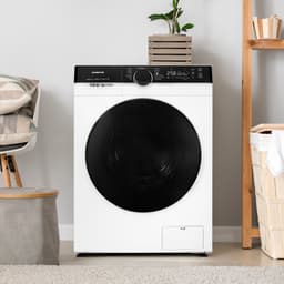 Inventum VWM8010W - Wasmachine - 8kg - 14 programma's - 1400 toeren - Energieklasse A-10% - Steam Clean - Stil: 72 dB - Wit/Zwart — thumbnail 16