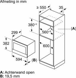 Bosch BFR7221B1 - Serie 8 - Inbouwmagnetron — thumbnail 6
