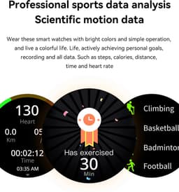 DrPhone DTX Ultra2 – 1.43” AMOLED Smartwatch – Always-On Display – Belfunctie – Hartslag-, Bloeddruk- & Zuurstofmeter – Smartwatch met App – Rosegoud/Goud — thumbnail 20