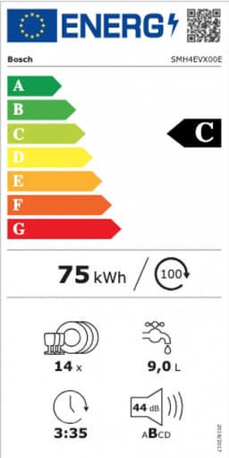 Bosch SMH4EVX00E - Inbouwvaatwasser - Volledig integreerbaar — thumbnail 9