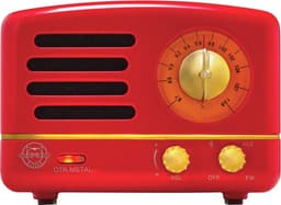 MUZEN OTR Metal - Draagbare FM-radio Bluetooth luidspreker - 10 Uur Speeltijd - Bluetooth Speaker - Draadloze Speaker - Mini Bluetooth speaker - Draagbare speaker - Rood — thumbnail 9
