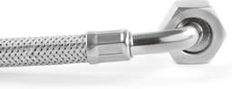 Aanvoerslang wasmachine droger RVS 2,0 m., recht 3/4 naar haaks 3/4 — thumbnail 5