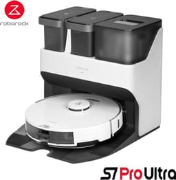 Roborock S7 Pro Ultra - Robotstofzuiger - Wit - Met laadstation - 3D Mapping - Zelf wassen, vullen, legen — thumbnail 11
