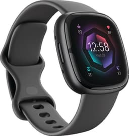 Fitbit Sense 2 - Smartwatch heren en dames - Zwart — thumbnail 2