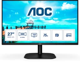 AOC B2 27B2QAM LED display 68,6 cm (27") 1920 x 1080 Pixels Full HD Zwart — thumbnail 1