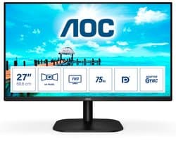 AOC B2 27B2QAM LED display 68,6 cm (27") 1920 x 1080 Pixels Full HD Zwart