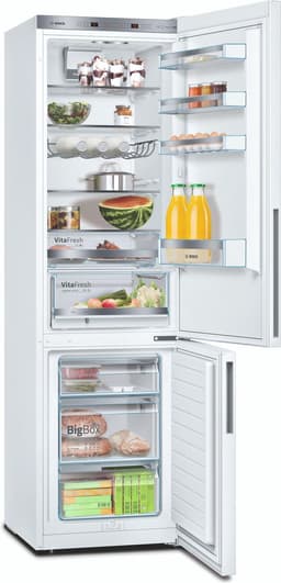 Bosch KGE39AWCA - Serie 6 - Koel-vriescombinatie - VitaFresh: houdt etenswaren langer vers in gekoelde lades - Energielabel C - Wit — thumbnail 4