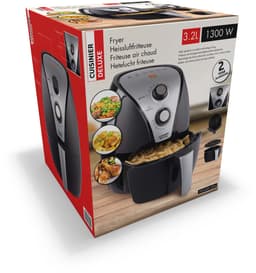 Cuisinier DeLuxe Heteluchtfriteuse - 3,2 Liter - 1300-1500 Watt - Instelbare Tijd- en Temperatuurregeling — thumbnail 7