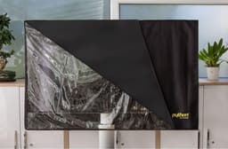 Python beschermhoes met transparante doorkijk voor schermen van 22 tot 24 inch — thumbnail 1