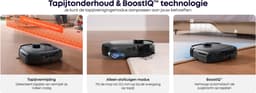 eufy Robotstofzuiger Omni E25, HydroJet dweilsysteem, 20.000 Pa zuigkracht, DuoSpiral borstels die ontklitten, CornerRover arm voor het schoonmaken van hoeken, alles-in-één station, voor gezinnen met huisdieren en kinderen. — thumbnail 16